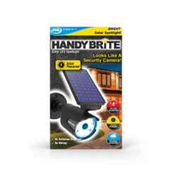 JML Handy Bright LED Spotlight - Solar Powered Motion-Activated LED Security Light -Energizer Sales Store 13174872 1994890224049294