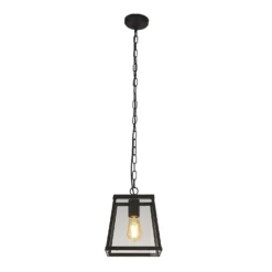 Bellevue 1 Light Industrial Pendant - Black -Energizer Sales Store 13177664 3344976242650339