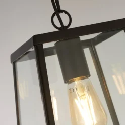 Bellevue 1 Light Industrial Pendant - Black -Energizer Sales Store 13177664 6934976242770429