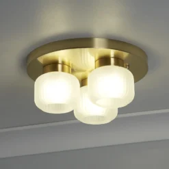 Pearl Frosted 3 Light Flush Ceiling Light -Energizer Sales Store 13177665 2025007611905359