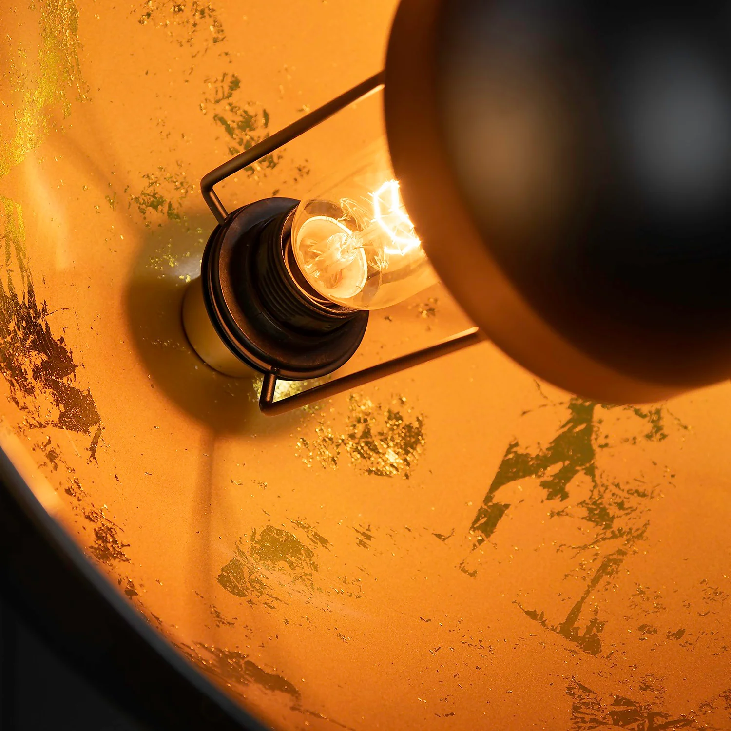 Kennedy Black & Gold Floor Lamp 10 Kennedy Black & Gold Floor Lamp - Image 8