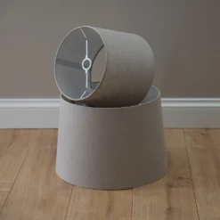 Finn Taper Natural Linen Shade - 40cm 13 Finn Taper Natural Linen Shade - 40cm -Energizer Sales Store 13191232 2104944148184538