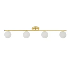 Orb 4 Lamp Spotlight Bar - Brass & Opal -Energizer Sales Store 13208303 1944896912965433