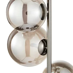 Orb II 5 Light Floor Lamp - Black Chrome Smoke -Energizer Sales Store 13208304 2104896913001454