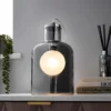 Jinx Table Lamp - Smoked Glass -Energizer Sales Store 13208310 1614896913089462