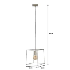 Edge 1 Light Pendant - Polished Brass -Energizer Sales Store 13208312 8314909895190744