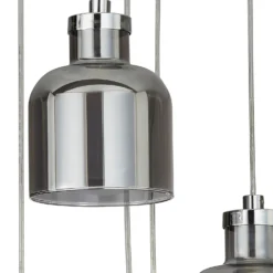 Jinx 5 Light Cluster Pendant - Smoked Glass 10 Jinx 5 Light Cluster Pendant - Smoked Glass -Energizer Sales Store 13208314 9464896913199988