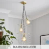 Edge 3 Light Cluster Pendant - Polished Brass -Energizer Sales Store 13208317 1675021602876068