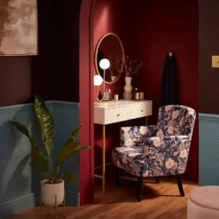 House Beautiful Delta Marble Table Lamp - Brass & Opal -Energizer Sales Store 13208324 3164927260554682