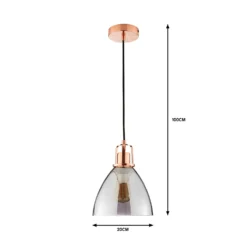Decan Pendant - Smoke & Copper 11 Decan Pendant - Smoke & Copper -Energizer Sales Store 13208327 2114909895281221