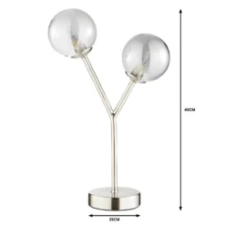 Orb 2 Light Table Lamp - Nickel Smoke -Energizer Sales Store 13208328 1794909895331888