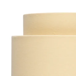 Finn Tier Drum Lemon Linen Shade - 25cm -Energizer Sales Store 13222470 3024901095709655