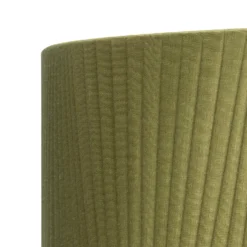 Raye Olive Drum Pleated Silk Shade - 45cm -Energizer Sales Store 13222472 7114901095660740