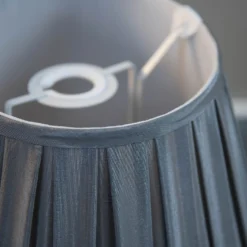 Raye Duck Egg Pleated Taper Silk Shade - 40cm -Energizer Sales Store 13222473 2194946174587101