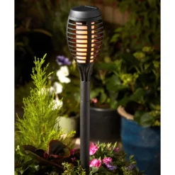Party Flame Effect Solar Garden Torch - 4 Pack 7 Party Flame Effect Solar Garden Torch - 4 Pack -Energizer Sales Store 13280799 8454932211109475