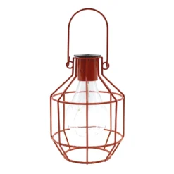 House Beautiful Firefly Solar Powered Caged Lantern -Energizer Sales Store 13280804 4234933436884788