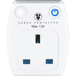 MASTERPLUG SURGE ADAPTOR WITH 2 X USB (3.1A) GLOSS WHITE -Energizer Sales Store 13341331 1204913232296820