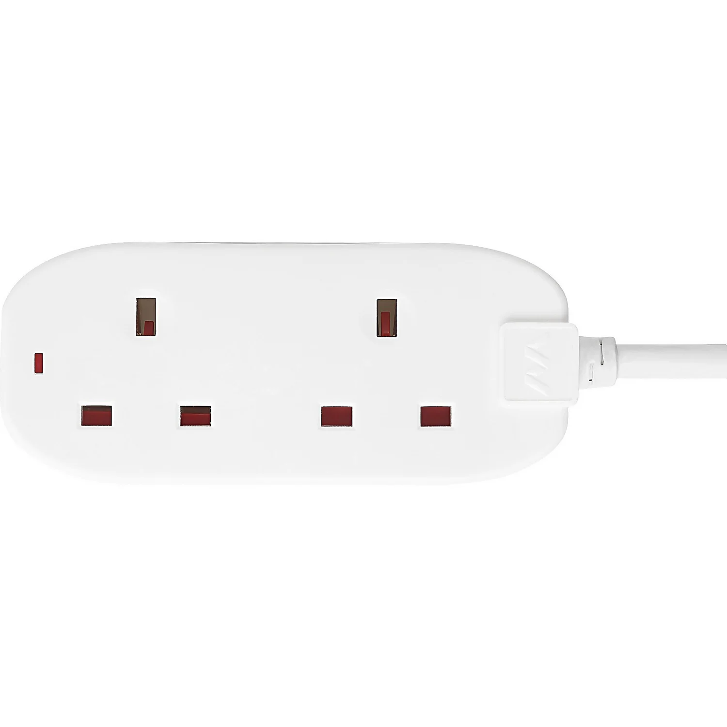Masterplug 2 Socket 10 Metre 13 Amp White Extension With Power Indicator 4 Masterplug 2 Socket 10 Metre 13 Amp White Extension With Power Indicator - Image 2