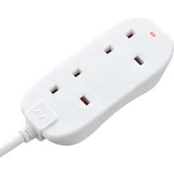 Masterplug 2 Socket 10 Metre 13 Amp White Extension With Power Indicator 9 Masterplug 2 Socket 10 Metre 13 Amp White Extension With Power Indicator -Energizer Sales Store 13426291 4944947719335548