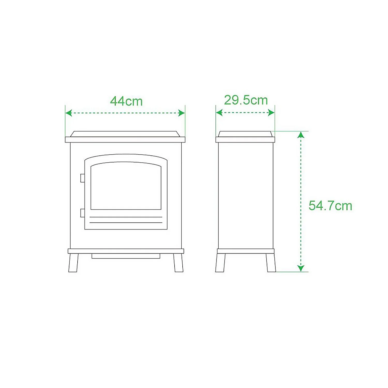 Dimplex Brayford Optiflame Electric Stove 6 Dimplex Brayford Optiflame Electric Stove - Image 4