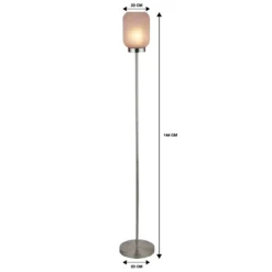 Pearl Frosted Floor Lamp - Rose -Energizer Sales Store 13445400 5435042045848491