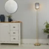 Pearl Frosted Floor Lamp - Navy 2 Pearl Frosted Floor Lamp - Navy -Energizer Sales Store 13445401 2125042048109636