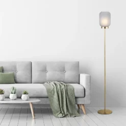 Pearl Frosted Floor Lamp - Navy -Energizer Sales Store 13445401 2565042048253801