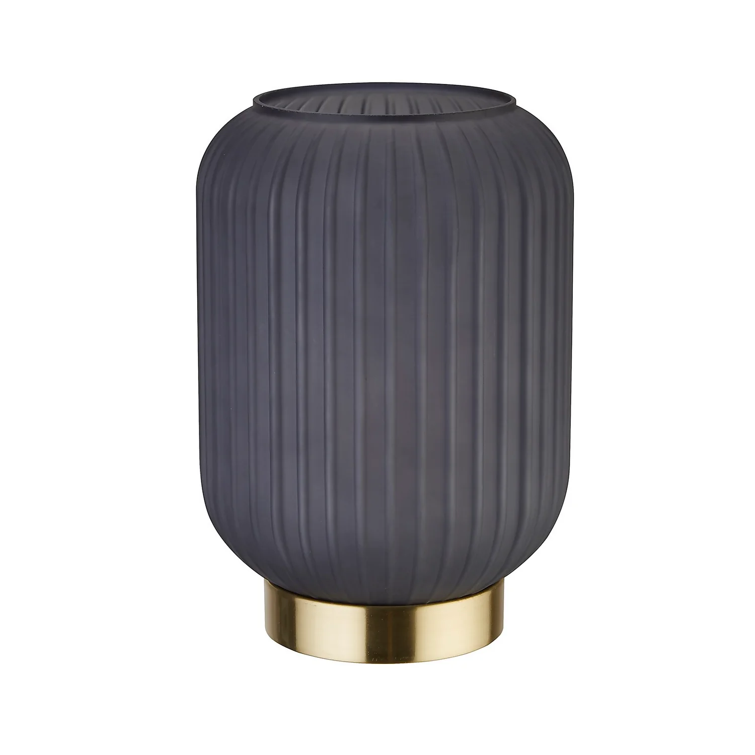 Pearl Frosted Table Lamp - Navy 6 Pearl Frosted Table Lamp - Navy - Image 4