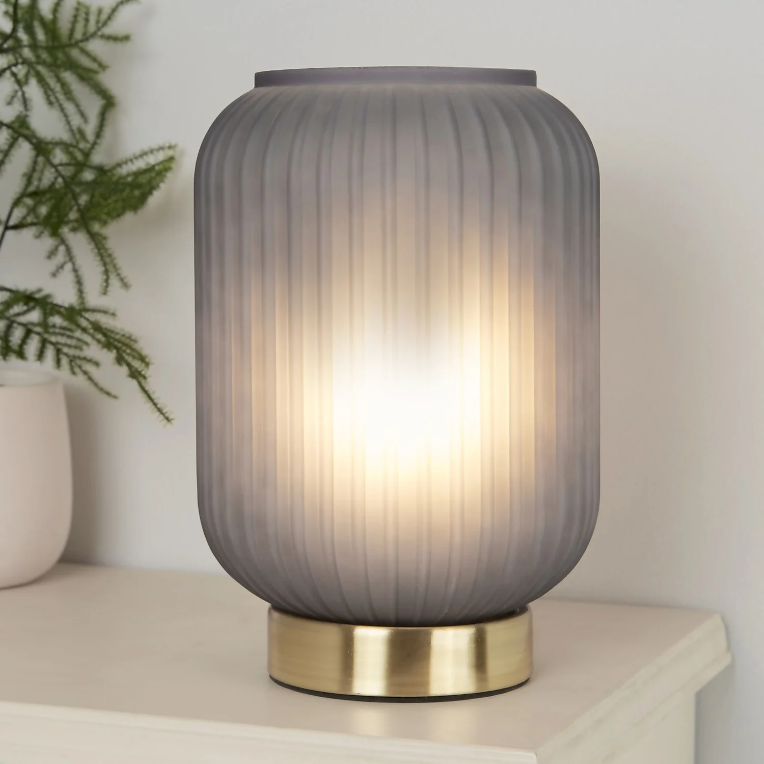 Pearl Frosted Table Lamp - Navy 3 Pearl Frosted Table Lamp - Navy