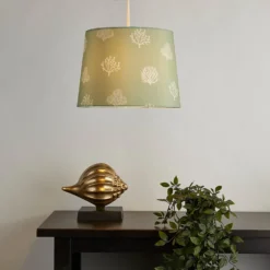 Country Living Salcombe Seaflower Patterned Lamp Shade - Laurel Green 15 Country Living Salcombe Seaflower Patterned Lamp Shade - Laurel Green -Energizer Sales Store 13445408 2014953139787061