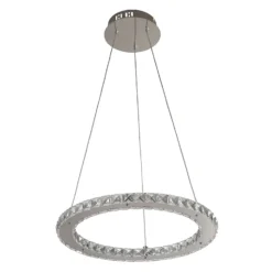 Atlanta LED Single Tier Ceiling Pendant Light - Chrome -Energizer Sales Store 13445413 1474976242089636