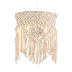 Macrame 35cm Easy Fit Light Shade 7 Macrame 35cm Easy Fit Light Shade -Energizer Sales Store 13453781 8754915323540642