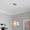Fleur Glass Pendant - Champagne 1 Fleur Glass Pendant - Champagne -Energizer Sales Store 13453789 2074915323391665