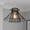 Dalston Wire Easy Fit Light Shade - Black -Energizer Sales Store 13453792 1334915323256188