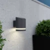 Truro Solar Wall Light - Anthracite Edition -Energizer Sales Store 13489410 1194978616109729