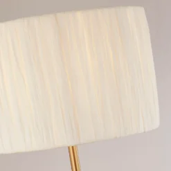 Raffia Floor Lamp - White & Gold 11 Raffia Floor Lamp - White & Gold -Energizer Sales Store 13525826 1034956834965859