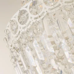 Vivienne Easy Fit Lamp Shade - White -Energizer Sales Store 13525835 5094972641071205