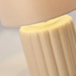 Phoebe Ceramic Table Lamp - Cream 10 Phoebe Ceramic Table Lamp - Cream -Energizer Sales Store 13525837 1244962282410850