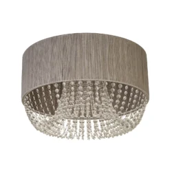 Bellano 5 Light Flush Ceiling Light - Grey -Energizer Sales Store 13528472 9744976728561917