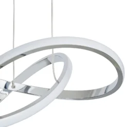 Boston LED Infinity Ceiling Pendant Light - Chrome 10 Boston LED Infinity Ceiling Pendant Light - Chrome -Energizer Sales Store 13529582 1744945395661857