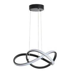 Boston LED Infinity Ceiling Pendant Light - Black -Energizer Sales Store 13529584 2134945395802422