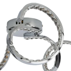 Napier LED 3 Arm Flush Ceiling Light - Chrome -Energizer Sales Store 13529587 1734945396409292