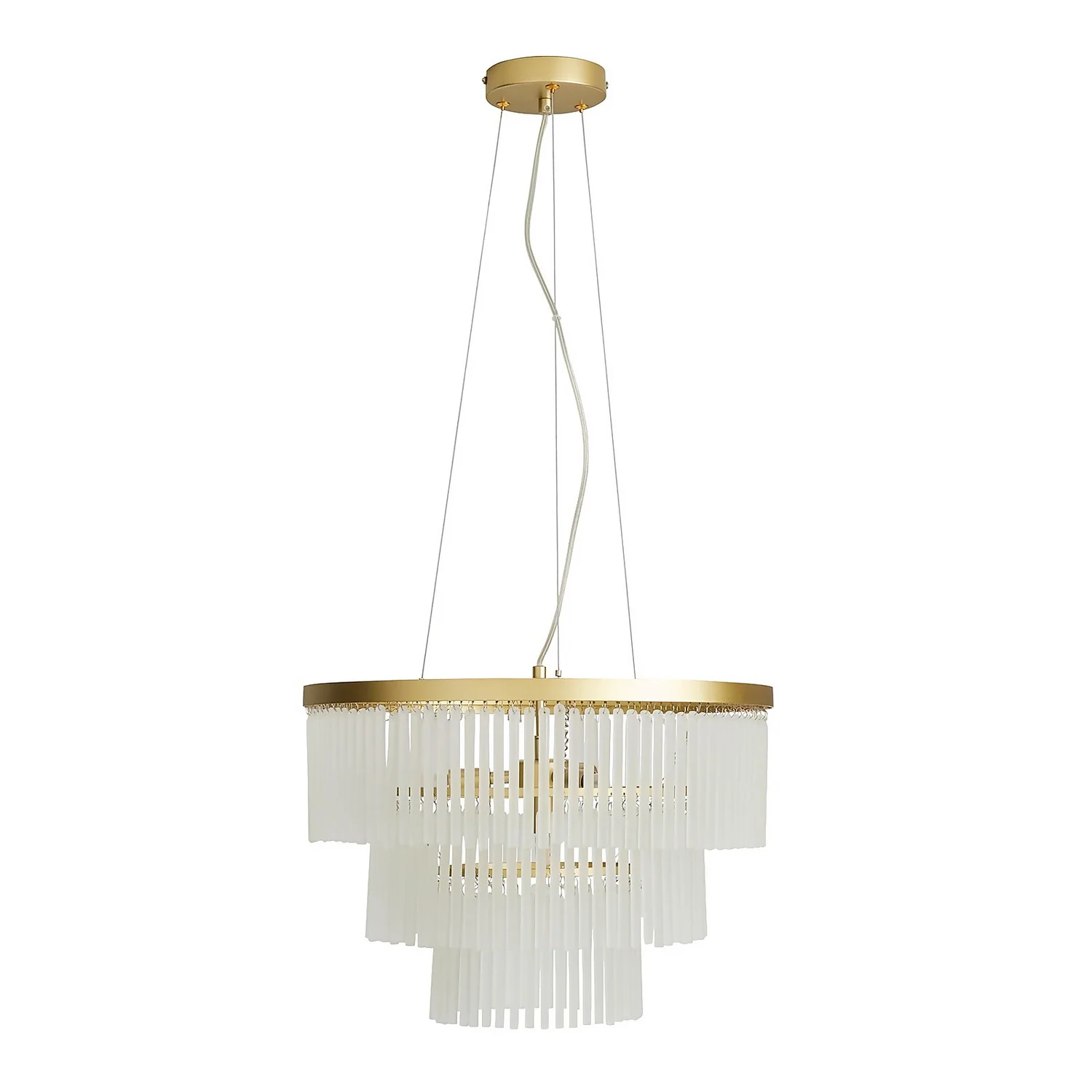 Highgate 3 Tier Pendant Light - Brass 5 Highgate 3 Tier Pendant Light - Brass - Image 3