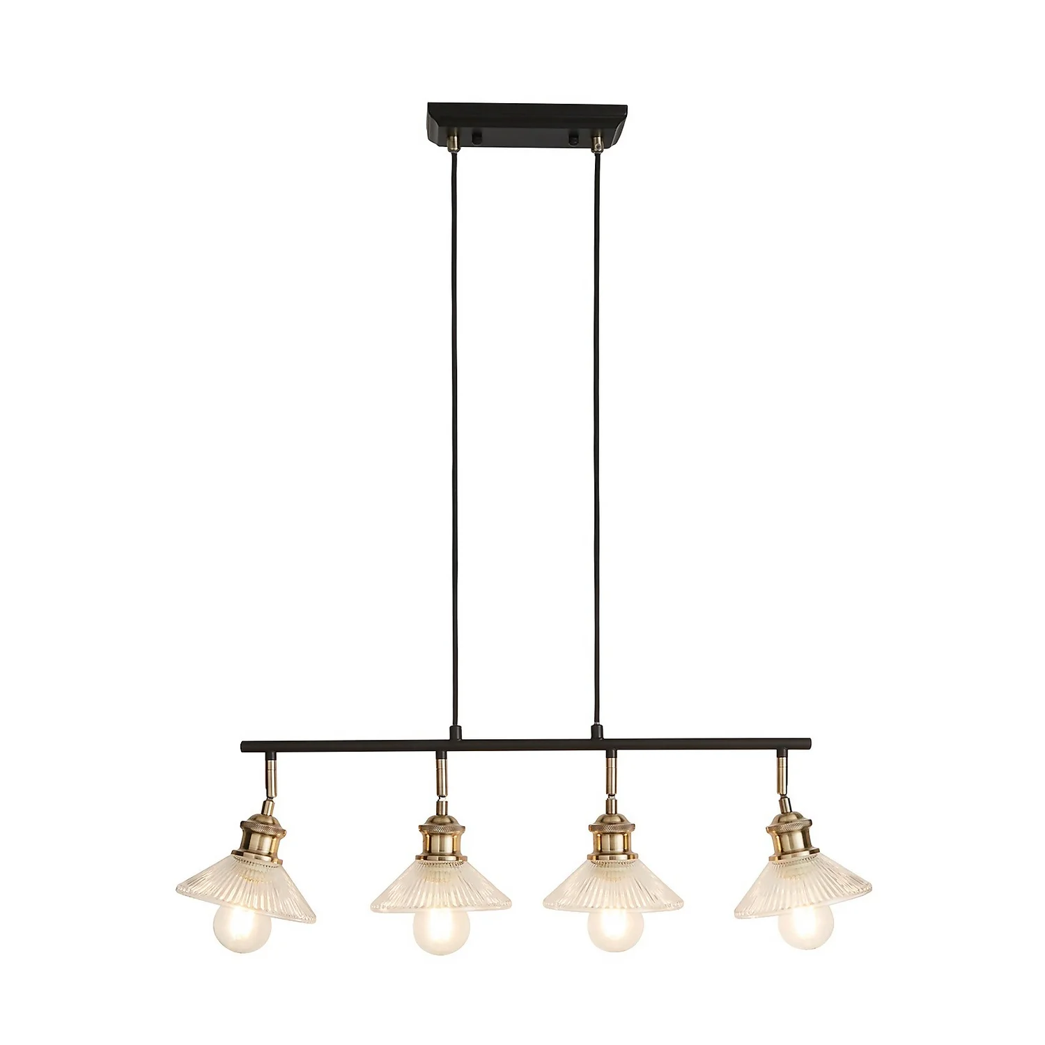 Edale 4 Light Diner Bar Pendant 4 Edale 4 Light Diner Bar Pendant - Image 2