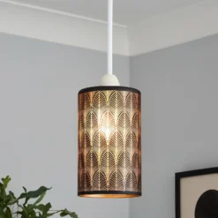 Shea Glass Easy Fit Shade - Black -Energizer Sales Store 13529621 1674945395505614