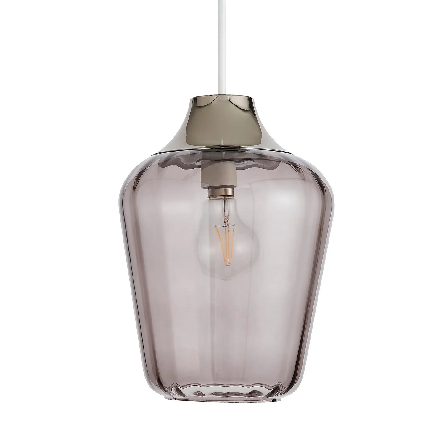 Adore Glass Easy Fit Shade - Smoked 5 Adore Glass Easy Fit Shade - Smoked - Image 3