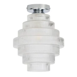 Monet Tiered Glass Flush Ceiling Light -Energizer Sales Store 13529628 1784945395847359