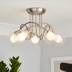 Altrincham 5 Light Semi Flush Ceiling Light