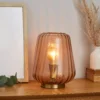 Adore Glass Table Lamp - Amber 2 Adore Glass Table Lamp - Amber -Energizer Sales Store 13529635 9894945396177632