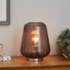 Adore Glass Table Lamp - Smoked -Energizer Sales Store 13529639 1934945396867152